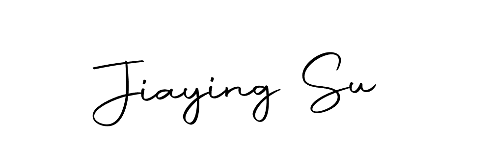 Also we have Jiaying Su name is the best signature style. Create professional handwritten signature collection using Autography-DOLnW autograph style. Jiaying Su signature style 10 images and pictures png