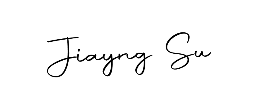 Make a beautiful signature design for name Jiayng Su. Use this online signature maker to create a handwritten signature for free. Jiayng Su signature style 10 images and pictures png