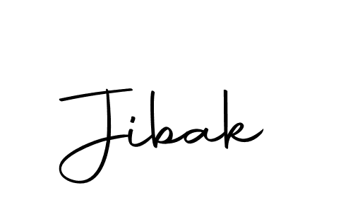How to make Jibak signature? Autography-DOLnW is a professional autograph style. Create handwritten signature for Jibak name. Jibak signature style 10 images and pictures png