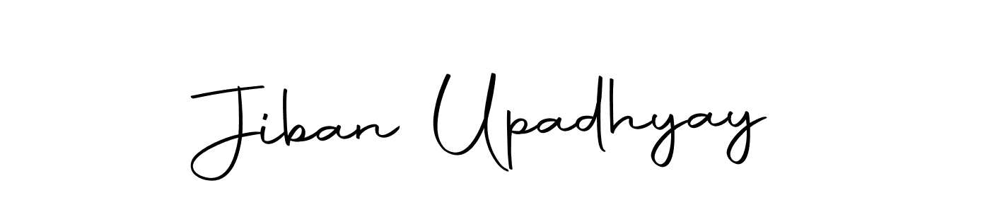 Design your own signature with our free online signature maker. With this signature software, you can create a handwritten (Autography-DOLnW) signature for name Jiban Upadhyay. Jiban Upadhyay signature style 10 images and pictures png