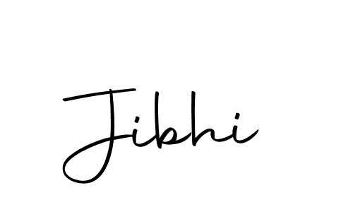 How to make Jibhi name signature. Use Autography-DOLnW style for creating short signs online. This is the latest handwritten sign. Jibhi signature style 10 images and pictures png