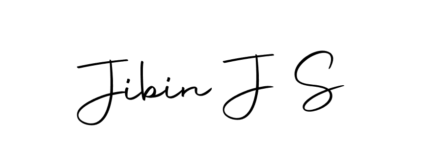 Here are the top 10 professional signature styles for the name Jibin J S. These are the best autograph styles you can use for your name. Jibin J S signature style 10 images and pictures png
