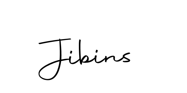 How to make Jibins name signature. Use Autography-DOLnW style for creating short signs online. This is the latest handwritten sign. Jibins signature style 10 images and pictures png