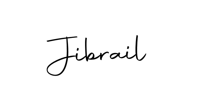 Create a beautiful signature design for name Jibrail. With this signature (Autography-DOLnW) fonts, you can make a handwritten signature for free. Jibrail signature style 10 images and pictures png