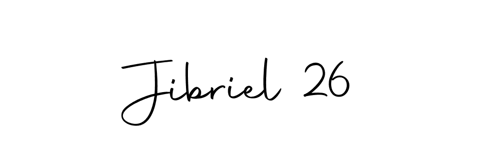 You should practise on your own different ways (Autography-DOLnW) to write your name (Jibriel 26) in signature. don't let someone else do it for you. Jibriel 26 signature style 10 images and pictures png