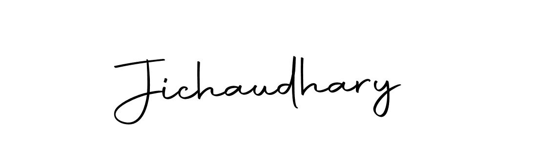 Make a beautiful signature design for name Jichaudhary. Use this online signature maker to create a handwritten signature for free. Jichaudhary signature style 10 images and pictures png