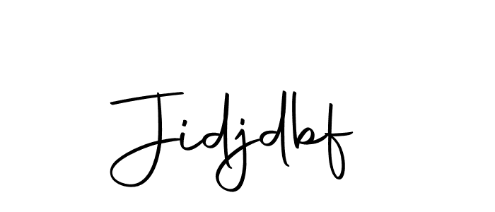 How to make Jidjdbf signature? Autography-DOLnW is a professional autograph style. Create handwritten signature for Jidjdbf name. Jidjdbf signature style 10 images and pictures png