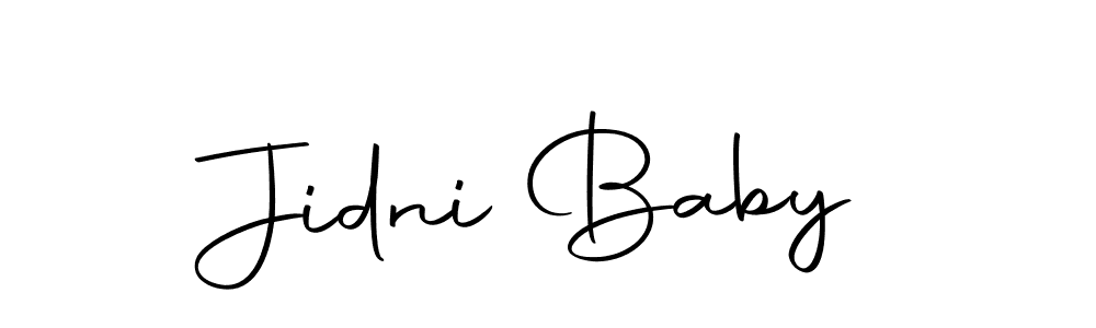 Also You can easily find your signature by using the search form. We will create Jidni Baby name handwritten signature images for you free of cost using Autography-DOLnW sign style. Jidni Baby signature style 10 images and pictures png
