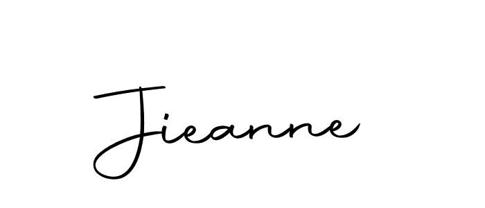 The best way (Autography-DOLnW) to make a short signature is to pick only two or three words in your name. The name Jieanne include a total of six letters. For converting this name. Jieanne signature style 10 images and pictures png