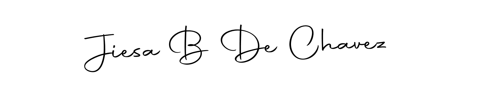 Make a beautiful signature design for name Jiesa B De Chavez. With this signature (Autography-DOLnW) style, you can create a handwritten signature for free. Jiesa B De Chavez signature style 10 images and pictures png