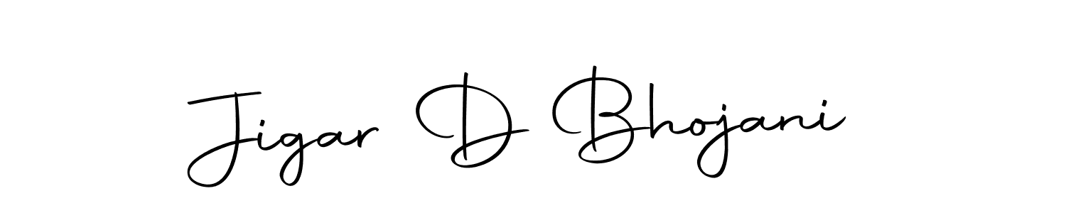 Make a beautiful signature design for name Jigar D Bhojani. Use this online signature maker to create a handwritten signature for free. Jigar D Bhojani signature style 10 images and pictures png