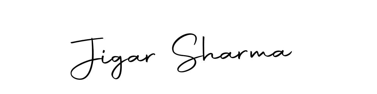 Jigar Sharma stylish signature style. Best Handwritten Sign (Autography-DOLnW) for my name. Handwritten Signature Collection Ideas for my name Jigar Sharma. Jigar Sharma signature style 10 images and pictures png