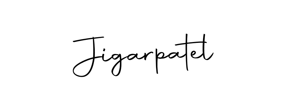 Create a beautiful signature design for name Jigarpatel. With this signature (Autography-DOLnW) fonts, you can make a handwritten signature for free. Jigarpatel signature style 10 images and pictures png