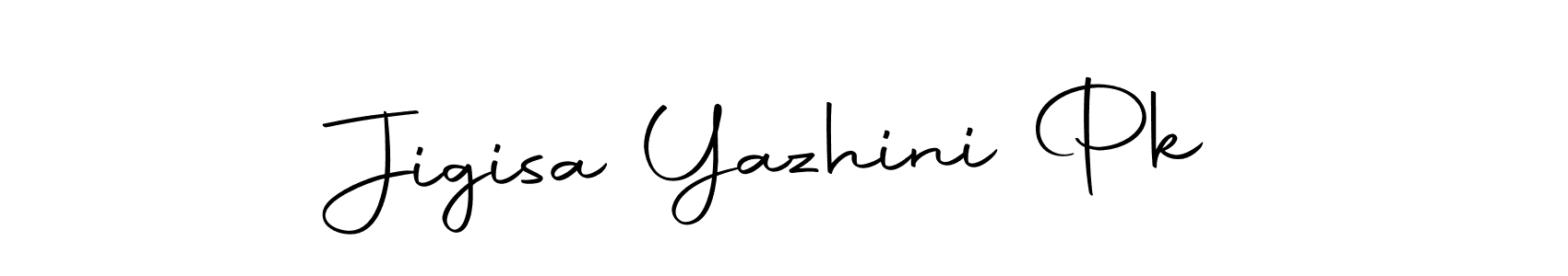 Here are the top 10 professional signature styles for the name Jigisa Yazhini Pk. These are the best autograph styles you can use for your name. Jigisa Yazhini Pk signature style 10 images and pictures png