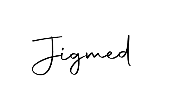 The best way (Autography-DOLnW) to make a short signature is to pick only two or three words in your name. The name Jigmed include a total of six letters. For converting this name. Jigmed signature style 10 images and pictures png