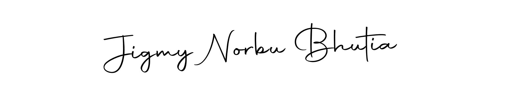 Jigmy Norbu Bhutia stylish signature style. Best Handwritten Sign (Autography-DOLnW) for my name. Handwritten Signature Collection Ideas for my name Jigmy Norbu Bhutia. Jigmy Norbu Bhutia signature style 10 images and pictures png
