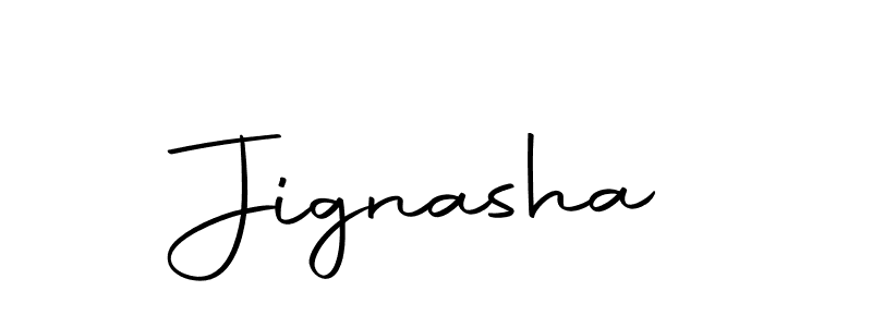 Make a beautiful signature design for name Jignasha. With this signature (Autography-DOLnW) style, you can create a handwritten signature for free. Jignasha signature style 10 images and pictures png