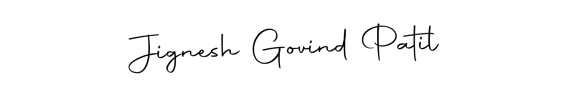 How to make Jignesh Govind Patil signature? Autography-DOLnW is a professional autograph style. Create handwritten signature for Jignesh Govind Patil name. Jignesh Govind Patil signature style 10 images and pictures png