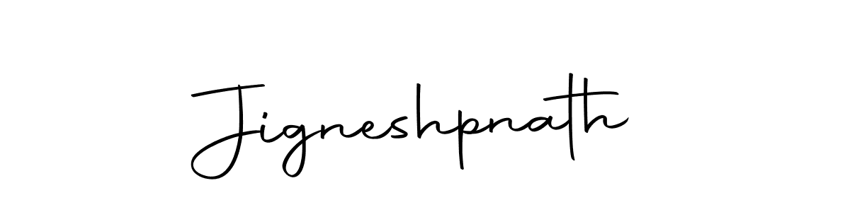 Create a beautiful signature design for name Jigneshpnath. With this signature (Autography-DOLnW) fonts, you can make a handwritten signature for free. Jigneshpnath signature style 10 images and pictures png