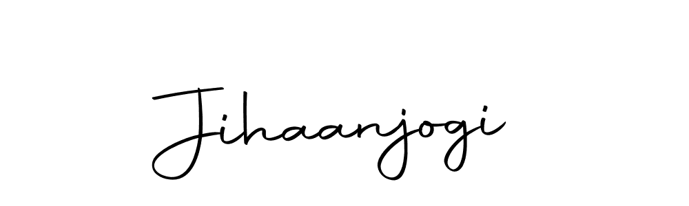 Make a beautiful signature design for name Jihaanjogi. Use this online signature maker to create a handwritten signature for free. Jihaanjogi signature style 10 images and pictures png