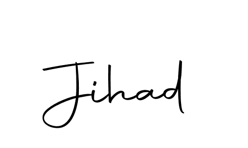 How to make Jihad name signature. Use Autography-DOLnW style for creating short signs online. This is the latest handwritten sign. Jihad signature style 10 images and pictures png