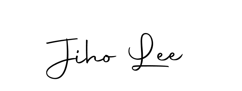 Use a signature maker to create a handwritten signature online. With this signature software, you can design (Autography-DOLnW) your own signature for name Jiho Lee. Jiho Lee signature style 10 images and pictures png