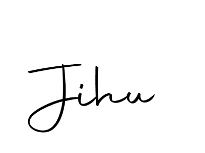 How to make Jihu name signature. Use Autography-DOLnW style for creating short signs online. This is the latest handwritten sign. Jihu signature style 10 images and pictures png