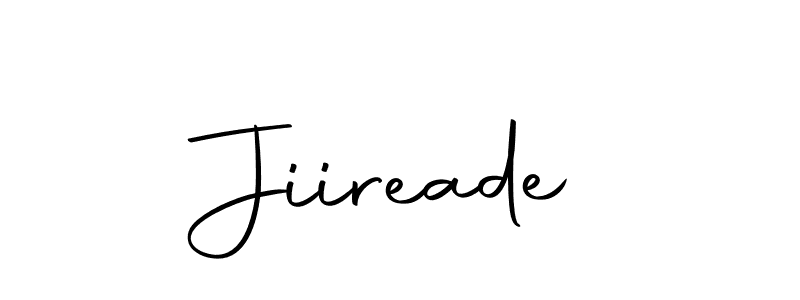 You should practise on your own different ways (Autography-DOLnW) to write your name (Jiireade) in signature. don't let someone else do it for you. Jiireade signature style 10 images and pictures png