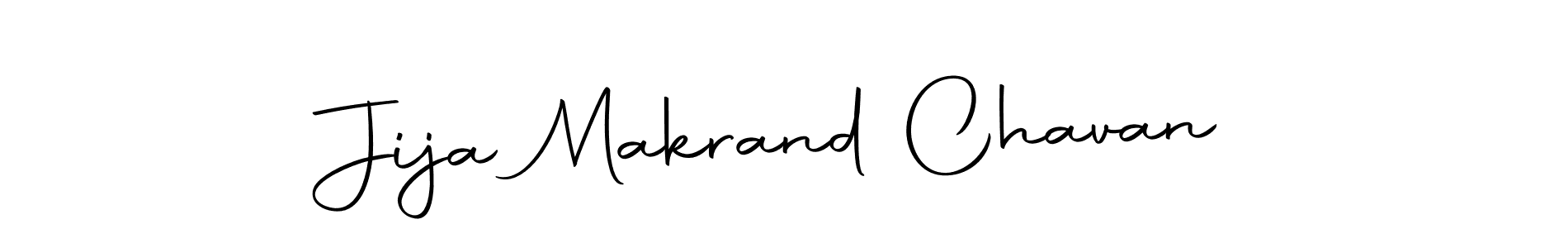 Here are the top 10 professional signature styles for the name Jija Makrand Chavan. These are the best autograph styles you can use for your name. Jija Makrand Chavan signature style 10 images and pictures png