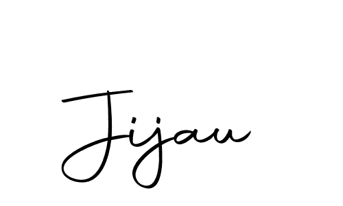 Create a beautiful signature design for name Jijau. With this signature (Autography-DOLnW) fonts, you can make a handwritten signature for free. Jijau signature style 10 images and pictures png