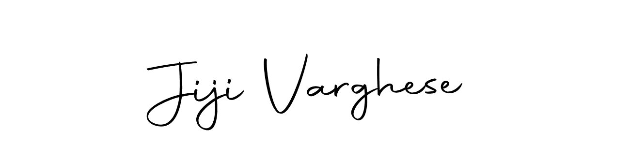 Make a beautiful signature design for name Jiji Varghese. With this signature (Autography-DOLnW) style, you can create a handwritten signature for free. Jiji Varghese signature style 10 images and pictures png