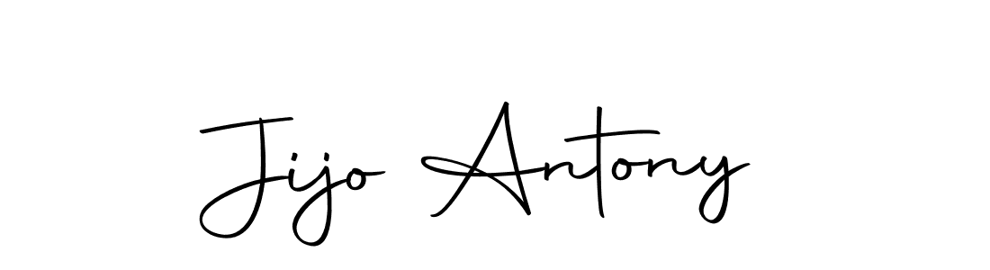 You can use this online signature creator to create a handwritten signature for the name Jijo Antony. This is the best online autograph maker. Jijo Antony signature style 10 images and pictures png