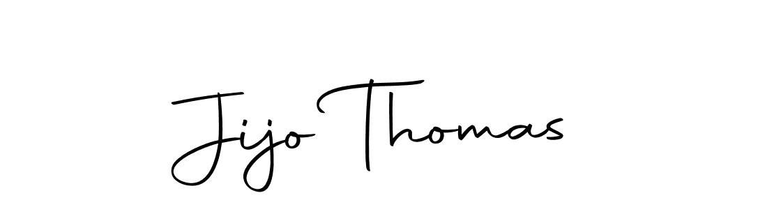 Make a beautiful signature design for name Jijo Thomas. Use this online signature maker to create a handwritten signature for free. Jijo Thomas signature style 10 images and pictures png