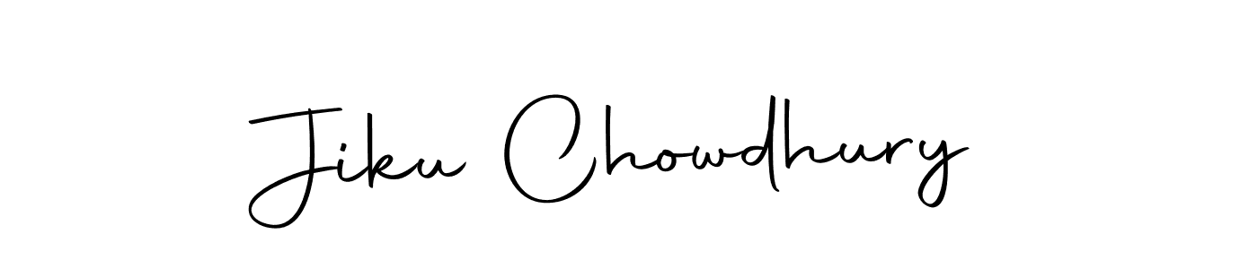 Also we have Jiku Chowdhury name is the best signature style. Create professional handwritten signature collection using Autography-DOLnW autograph style. Jiku Chowdhury signature style 10 images and pictures png