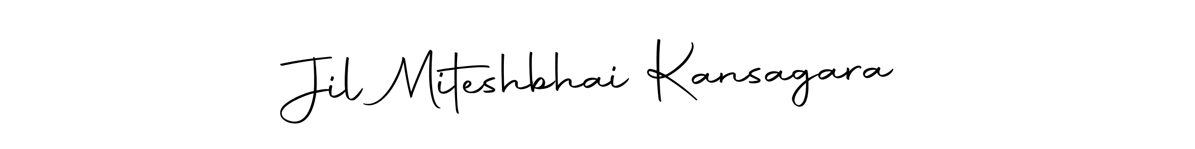 Jil Miteshbhai Kansagara stylish signature style. Best Handwritten Sign (Autography-DOLnW) for my name. Handwritten Signature Collection Ideas for my name Jil Miteshbhai Kansagara. Jil Miteshbhai Kansagara signature style 10 images and pictures png