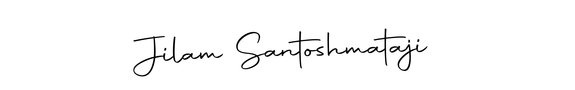 Autography-DOLnW is a professional signature style that is perfect for those who want to add a touch of class to their signature. It is also a great choice for those who want to make their signature more unique. Get Jilam Santoshmataji name to fancy signature for free. Jilam Santoshmataji signature style 10 images and pictures png