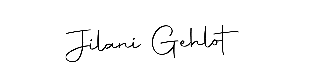 Make a short Jilani Gehlot signature style. Manage your documents anywhere anytime using Autography-DOLnW. Create and add eSignatures, submit forms, share and send files easily. Jilani Gehlot signature style 10 images and pictures png