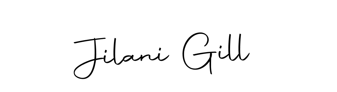 Here are the top 10 professional signature styles for the name Jilani Gill. These are the best autograph styles you can use for your name. Jilani Gill signature style 10 images and pictures png