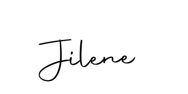 You should practise on your own different ways (Autography-DOLnW) to write your name (Jilene) in signature. don't let someone else do it for you. Jilene signature style 10 images and pictures png