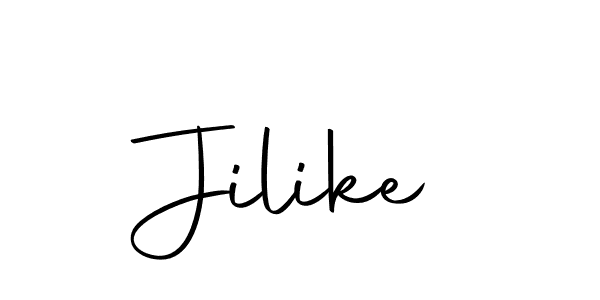 Jilike stylish signature style. Best Handwritten Sign (Autography-DOLnW) for my name. Handwritten Signature Collection Ideas for my name Jilike. Jilike signature style 10 images and pictures png