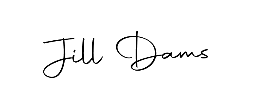 Also we have Jill Dams name is the best signature style. Create professional handwritten signature collection using Autography-DOLnW autograph style. Jill Dams signature style 10 images and pictures png