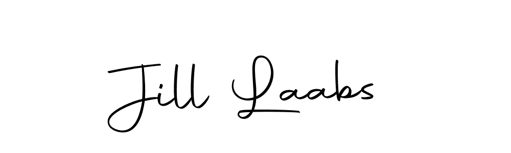 Design your own signature with our free online signature maker. With this signature software, you can create a handwritten (Autography-DOLnW) signature for name Jill Laabs. Jill Laabs signature style 10 images and pictures png