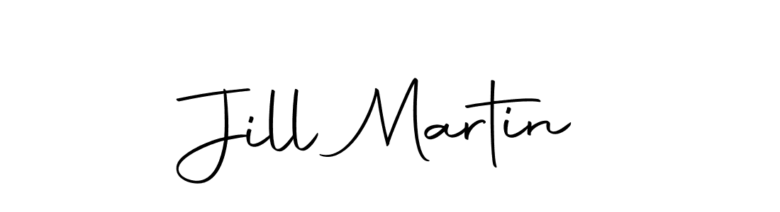 Design your own signature with our free online signature maker. With this signature software, you can create a handwritten (Autography-DOLnW) signature for name Jill Martin. Jill Martin signature style 10 images and pictures png