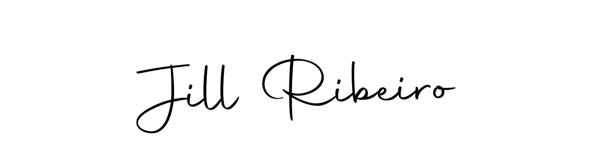 Design your own signature with our free online signature maker. With this signature software, you can create a handwritten (Autography-DOLnW) signature for name Jill Ribeiro. Jill Ribeiro signature style 10 images and pictures png