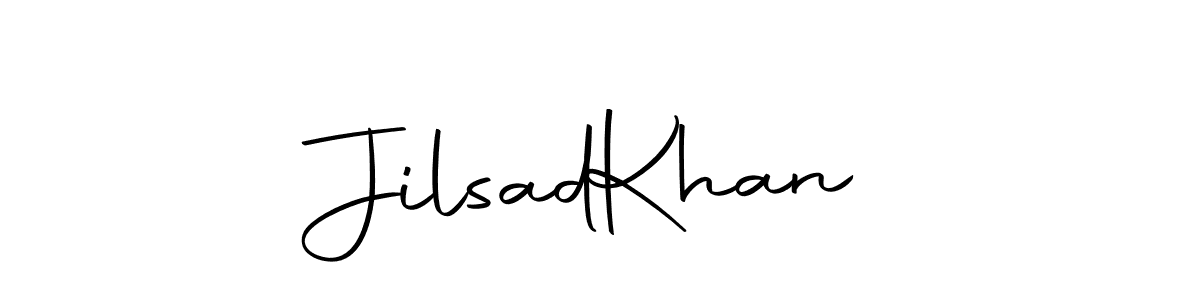 This is the best signature style for the Jilsad  Khan name. Also you like these signature font (Autography-DOLnW). Mix name signature. Jilsad  Khan signature style 10 images and pictures png