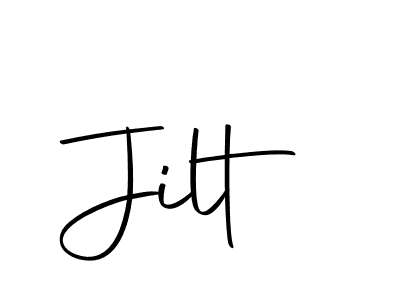 Use a signature maker to create a handwritten signature online. With this signature software, you can design (Autography-DOLnW) your own signature for name Jilt. Jilt signature style 10 images and pictures png