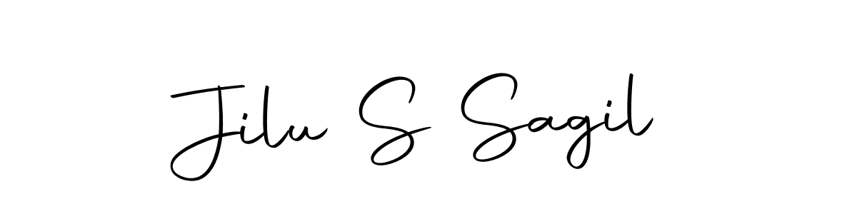 How to Draw Jilu S Sagil signature style? Autography-DOLnW is a latest design signature styles for name Jilu S Sagil. Jilu S Sagil signature style 10 images and pictures png