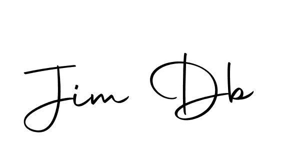 You should practise on your own different ways (Autography-DOLnW) to write your name (Jim Db) in signature. don't let someone else do it for you. Jim Db signature style 10 images and pictures png