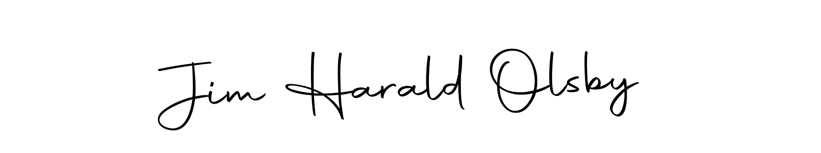 Make a short Jim Harald Olsby signature style. Manage your documents anywhere anytime using Autography-DOLnW. Create and add eSignatures, submit forms, share and send files easily. Jim Harald Olsby signature style 10 images and pictures png