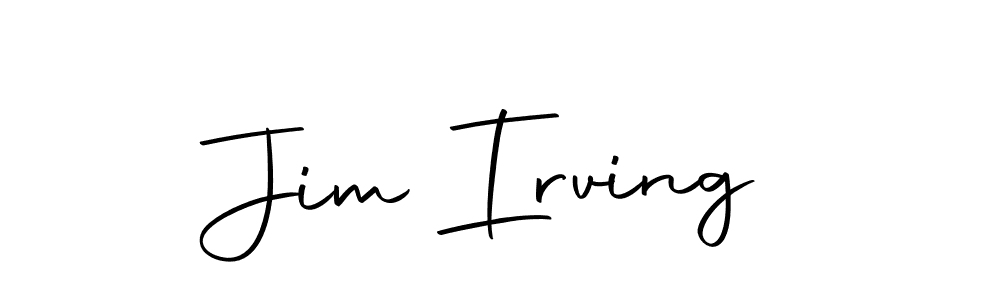 How to make Jim Irving signature? Autography-DOLnW is a professional autograph style. Create handwritten signature for Jim Irving name. Jim Irving signature style 10 images and pictures png